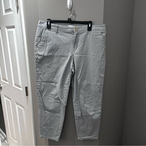 Liz Claiborne Gray Capris-12